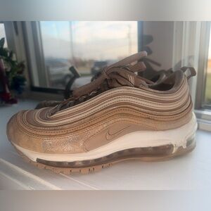 Nike Tan and Cream Sneakers